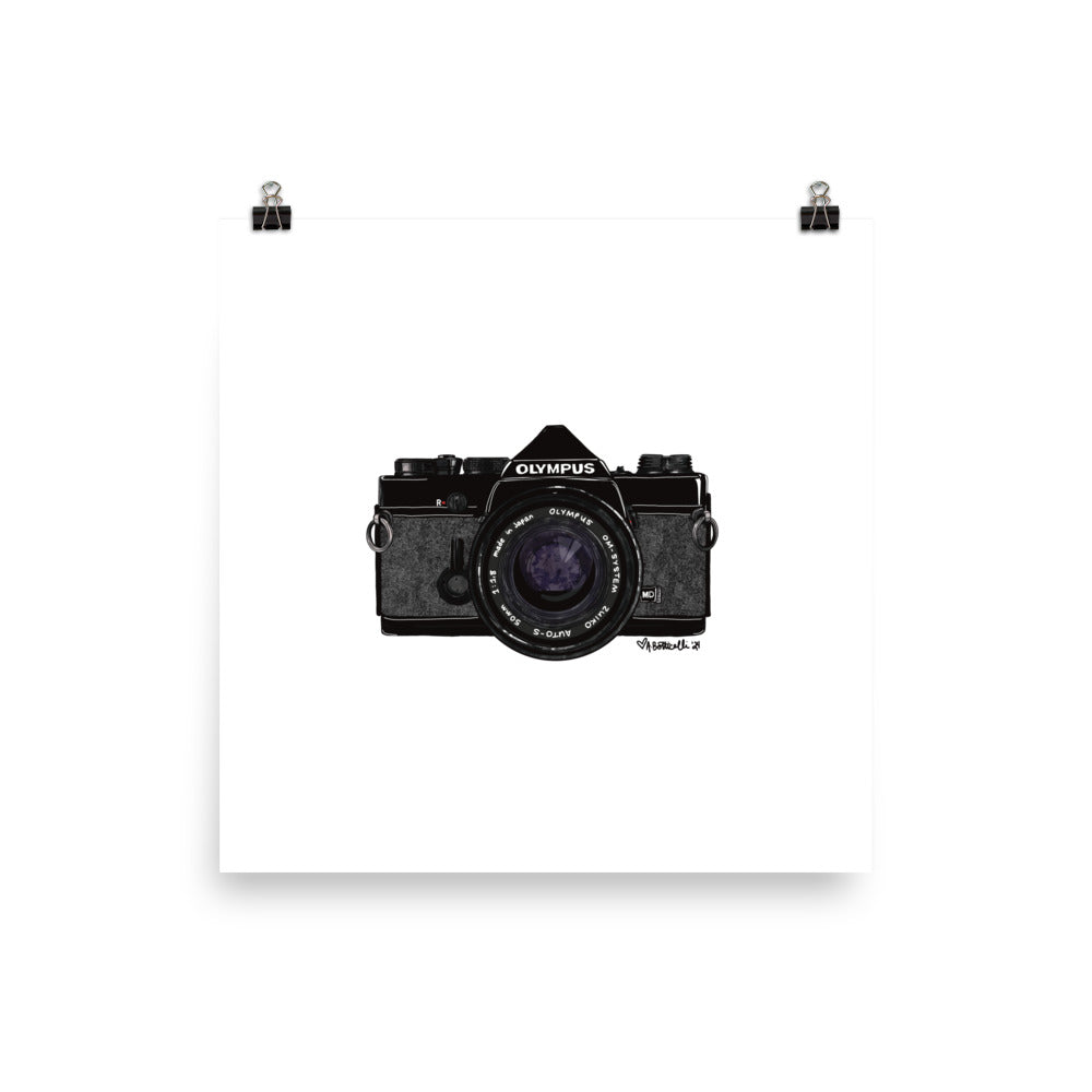Classic Olympus OM-1 | Art Print