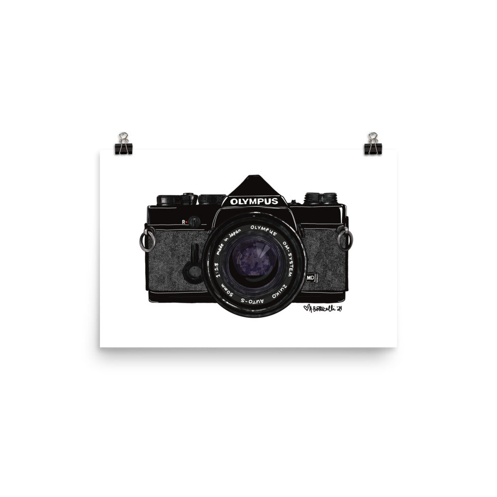 Classic Olympus OM-1 | Art Print