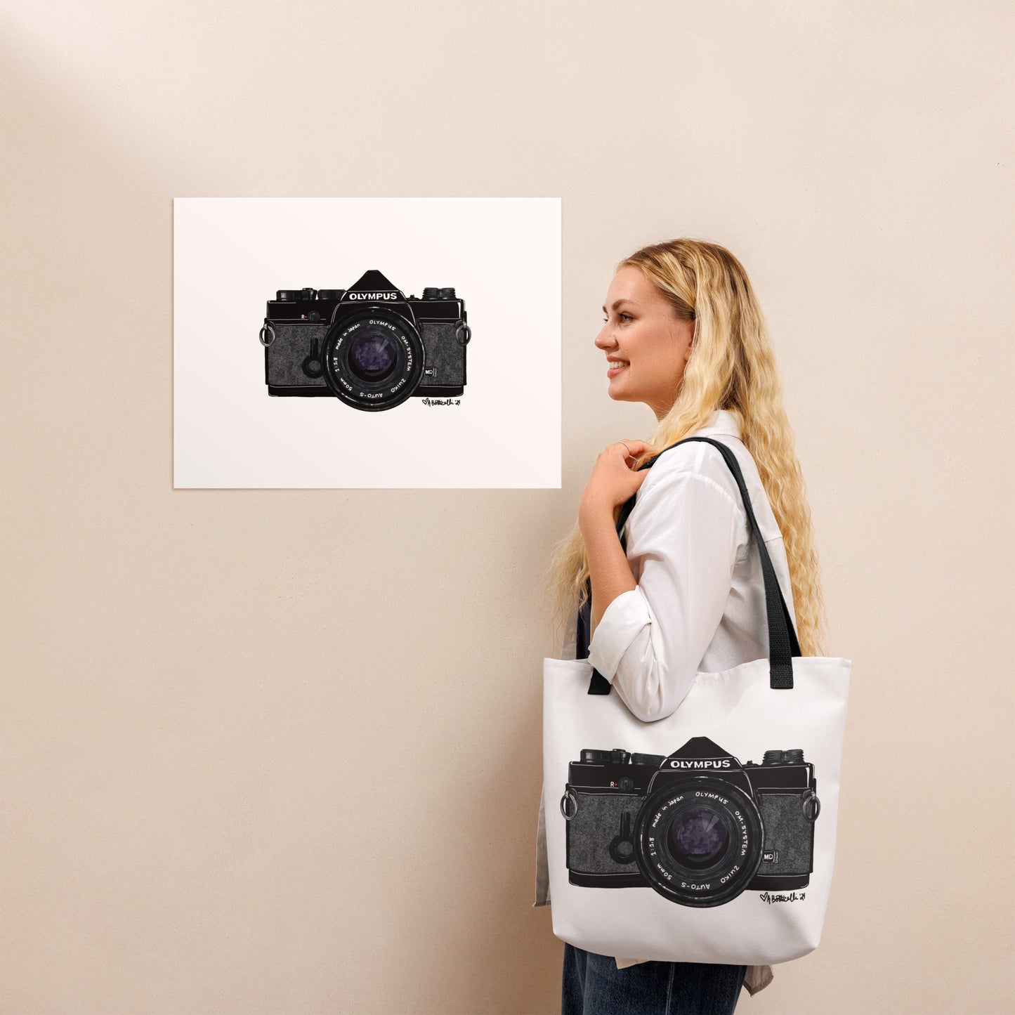 Classic Olympus OM-1 | Art Print