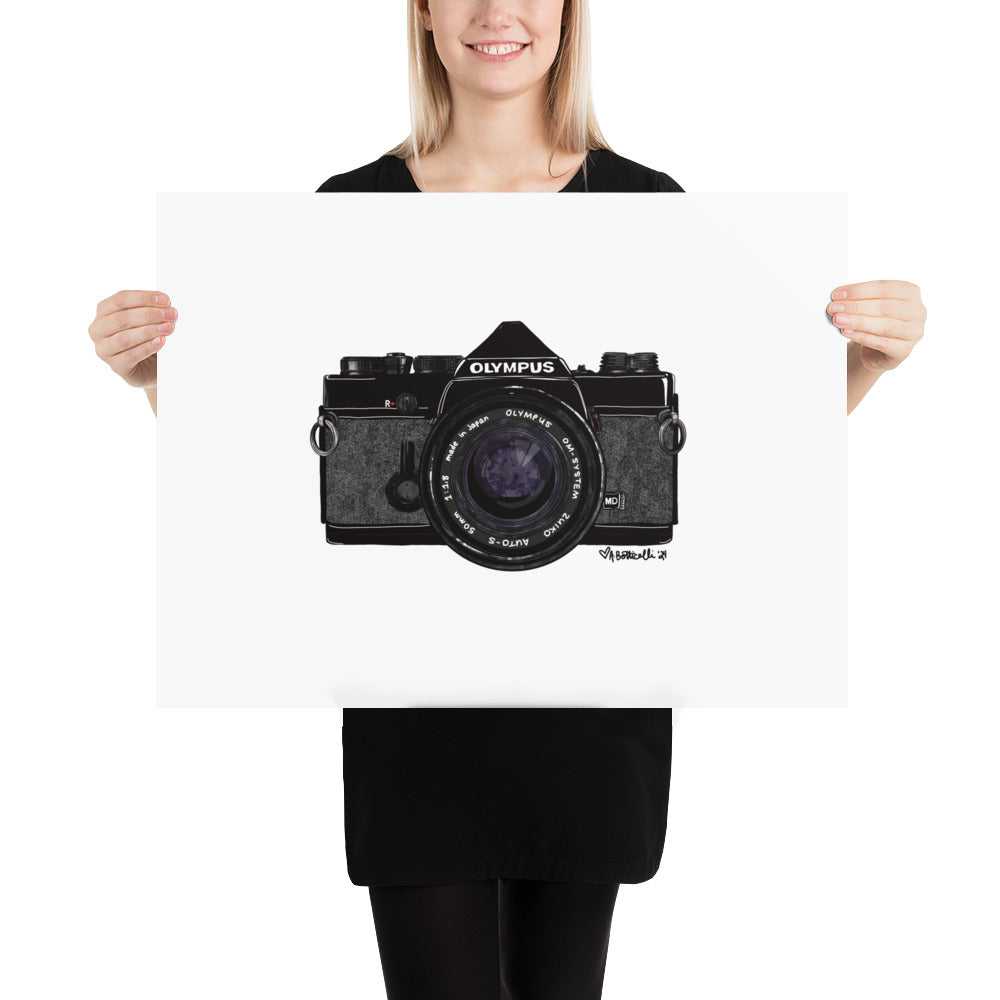 Classic Olympus OM-1 | Art Print