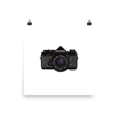 Classic Olympus OM-1 | Art Print