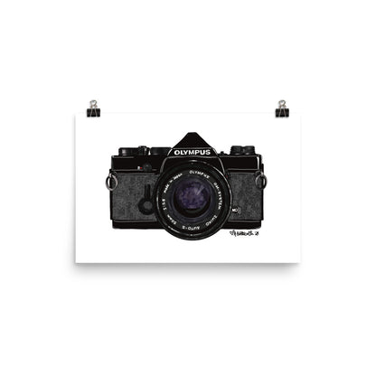 Classic Olympus OM-1 | Art Print
