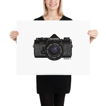 Classic Olympus OM-1 | Art Print