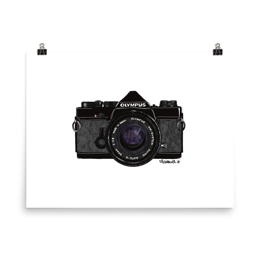 Classic Olympus OM-1 | Art Print