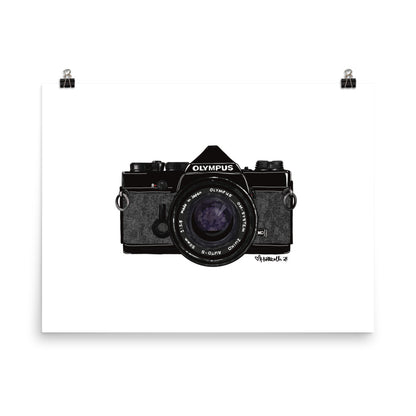 Classic Olympus OM-1 | Art Print