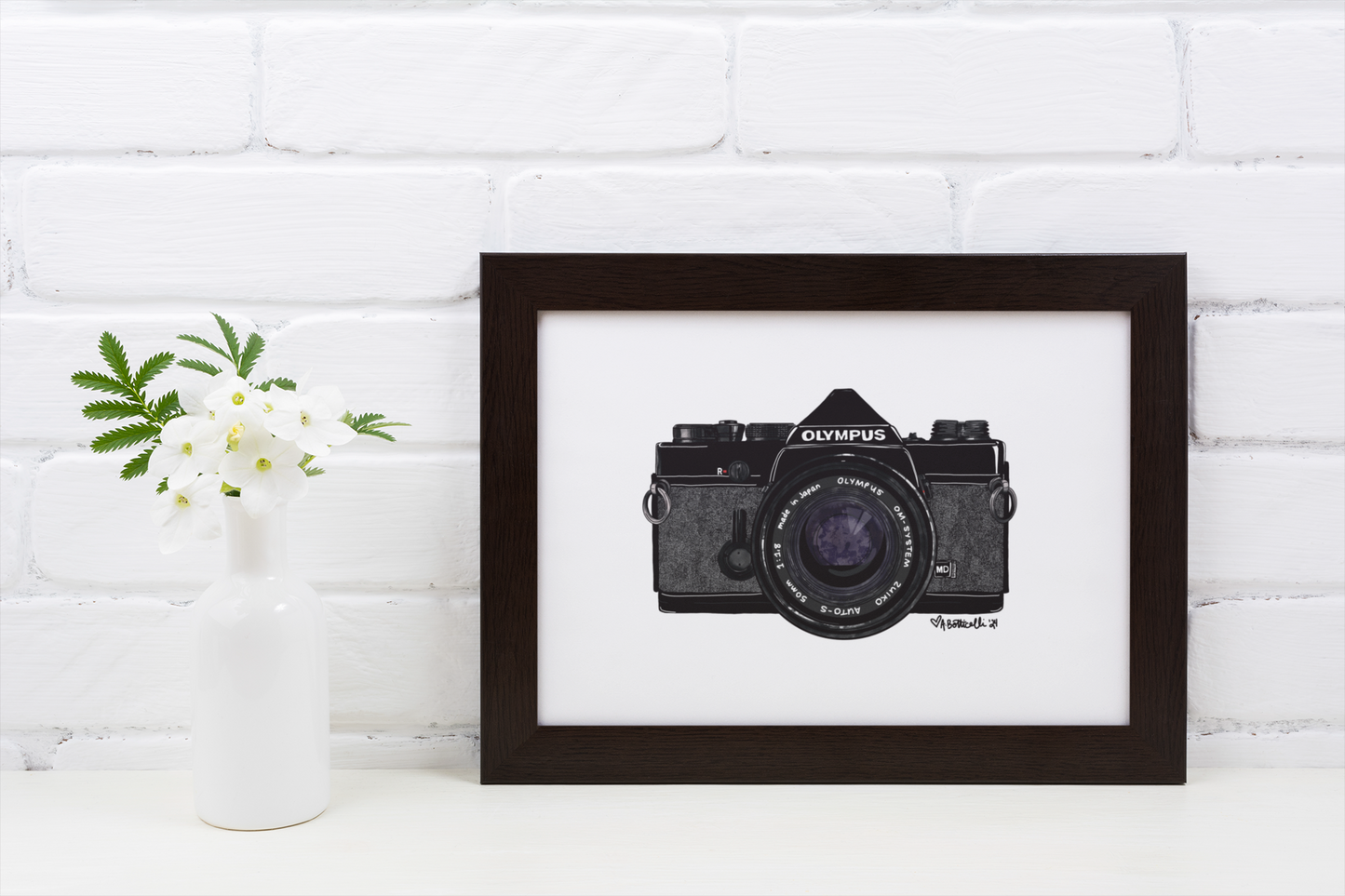 Classic Olympus OM-1 | Art Print